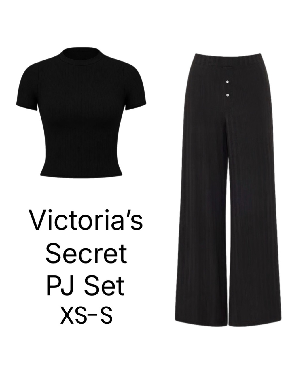 Victoria’s Secret SoSoft Modal Ultra Fine Wide-Leg Pant & Fitted Tee